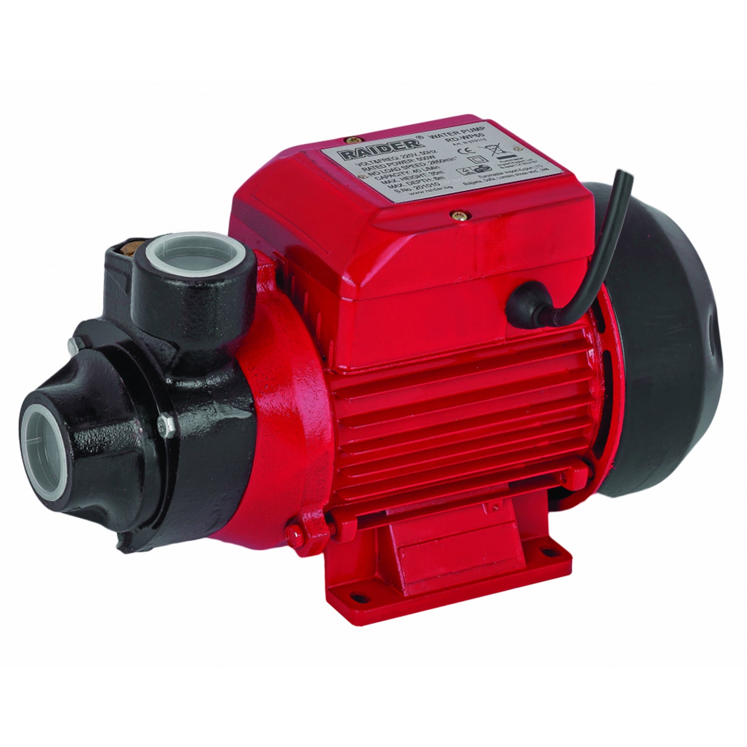 Повърхностна помпа 370 W 1" 8–35 м 2100 л/ч RAIDER