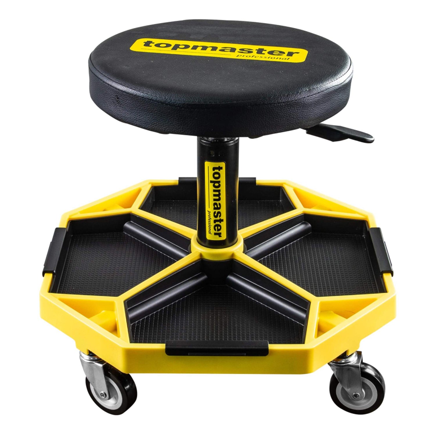 Автомонтьорски стол с регулиране на височината и поставка за инструменти - TOPMASTER