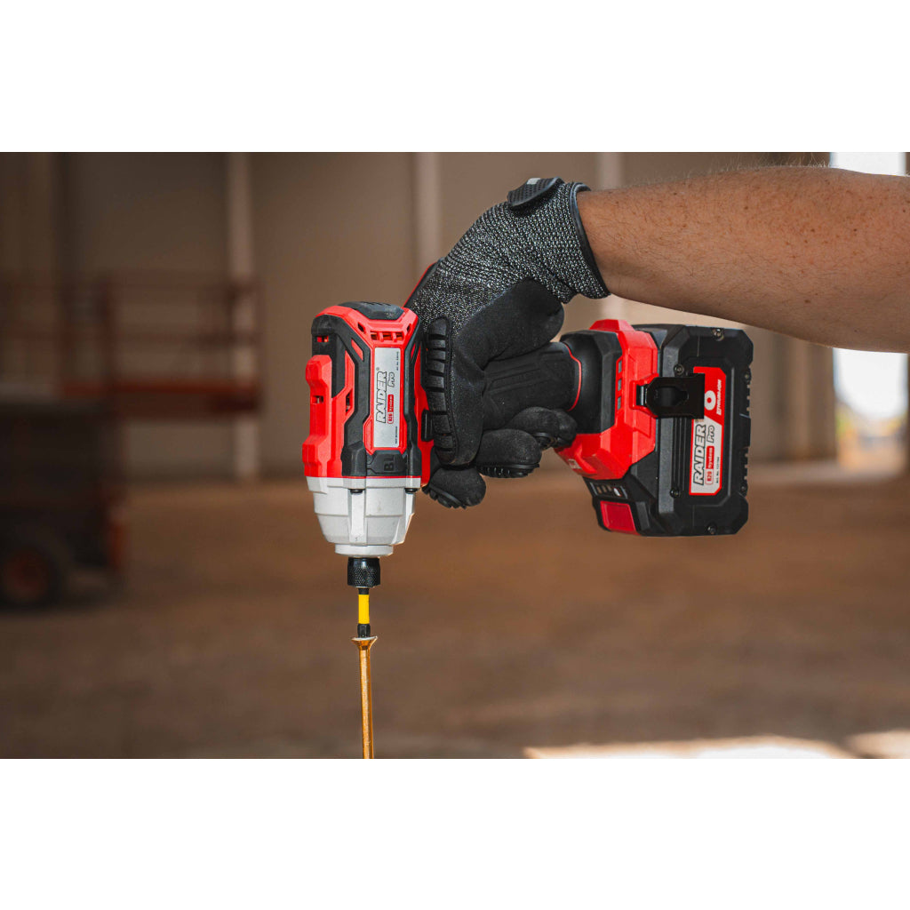 Ударен винтоверт 1/4 шестограм 180 Nm RAIDER