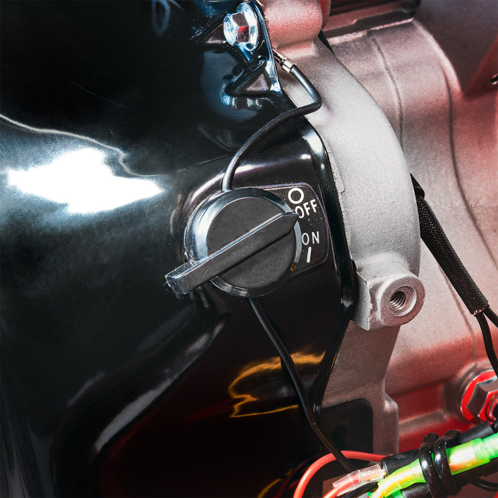 Бензинова дробилка за клони и стебла 420CC, 8.6 KW, 100 мм RD-GSH02