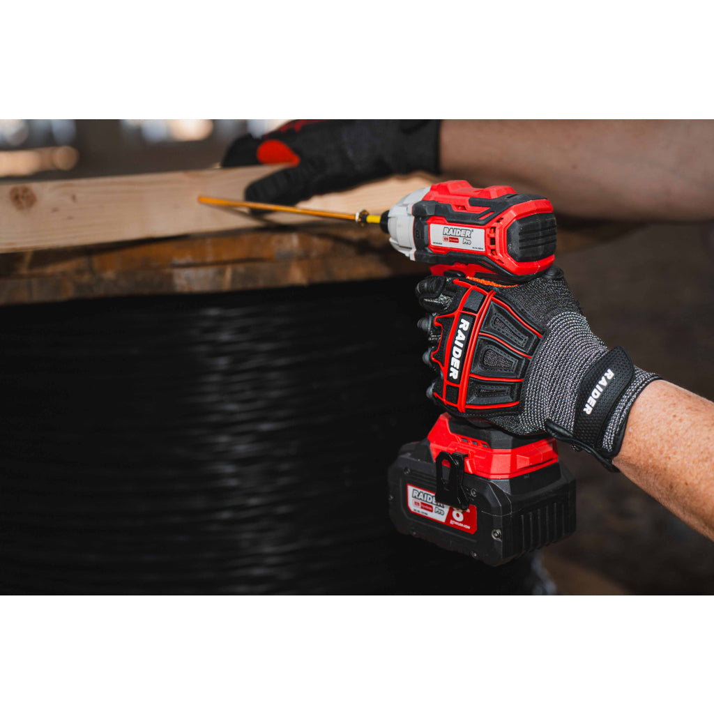 Ударен винтоверт 1/4 шестограм 180 Nm RAIDER