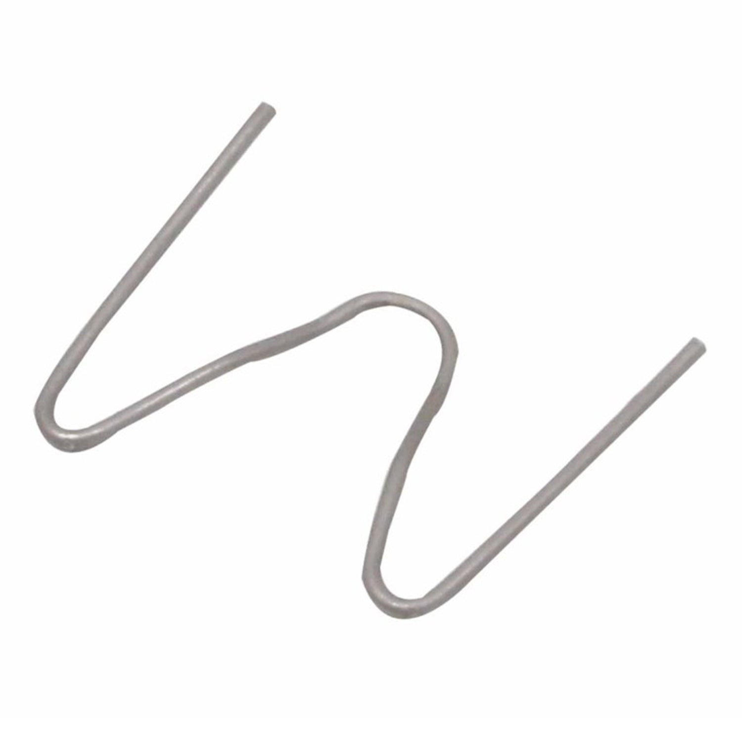 Комплект 100 външни ъглови скоби (90°) тип М, 0,6 мм, ширина 15 мм, за машини за заваряване на пластмаса