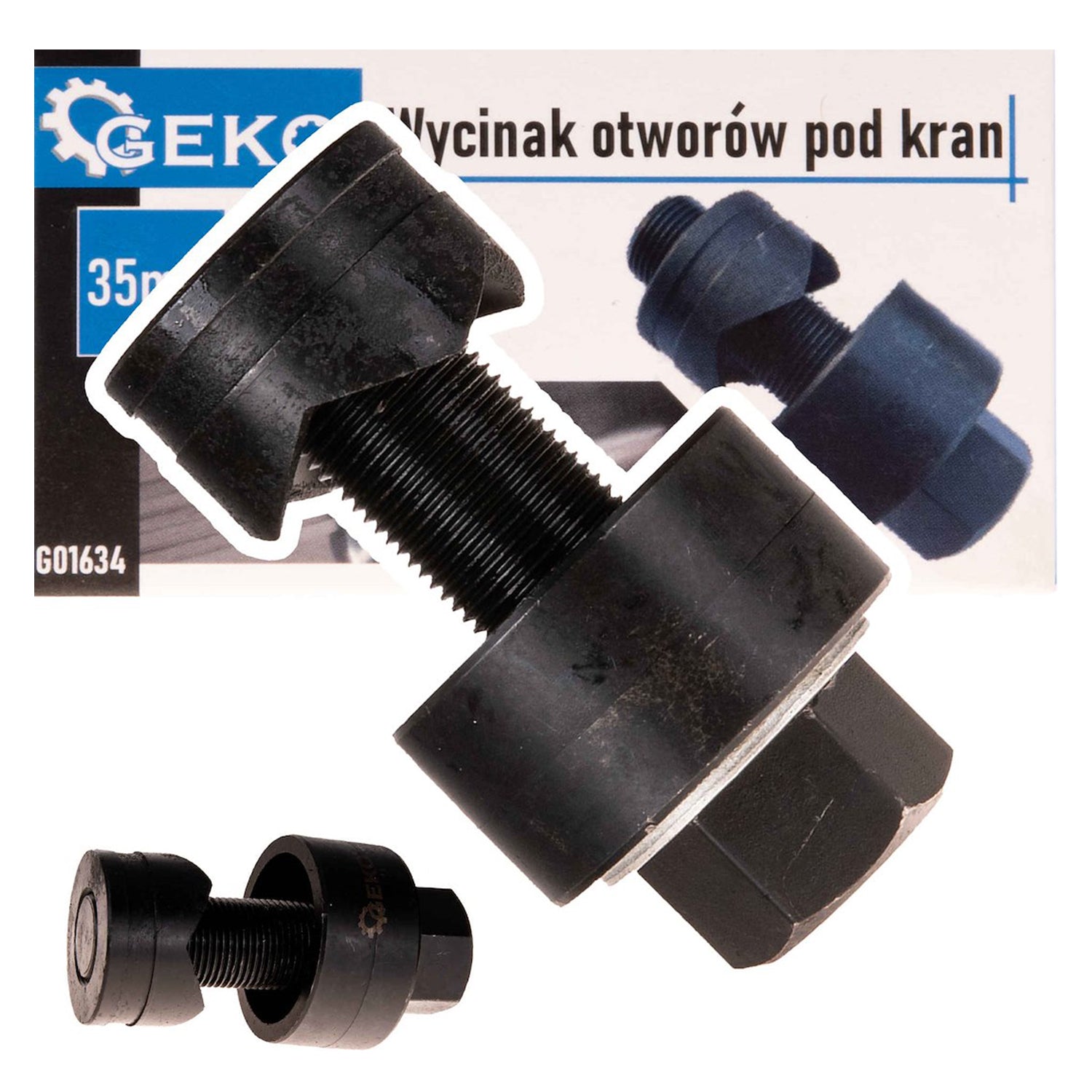 Устройство за пробиване на ламарина 35 мм GEKO