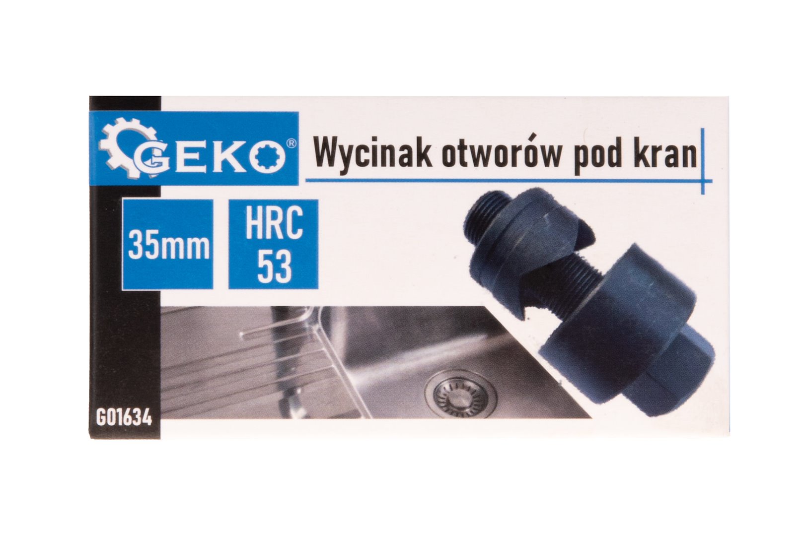 Устройство за пробиване на ламарина 35 мм GEKO