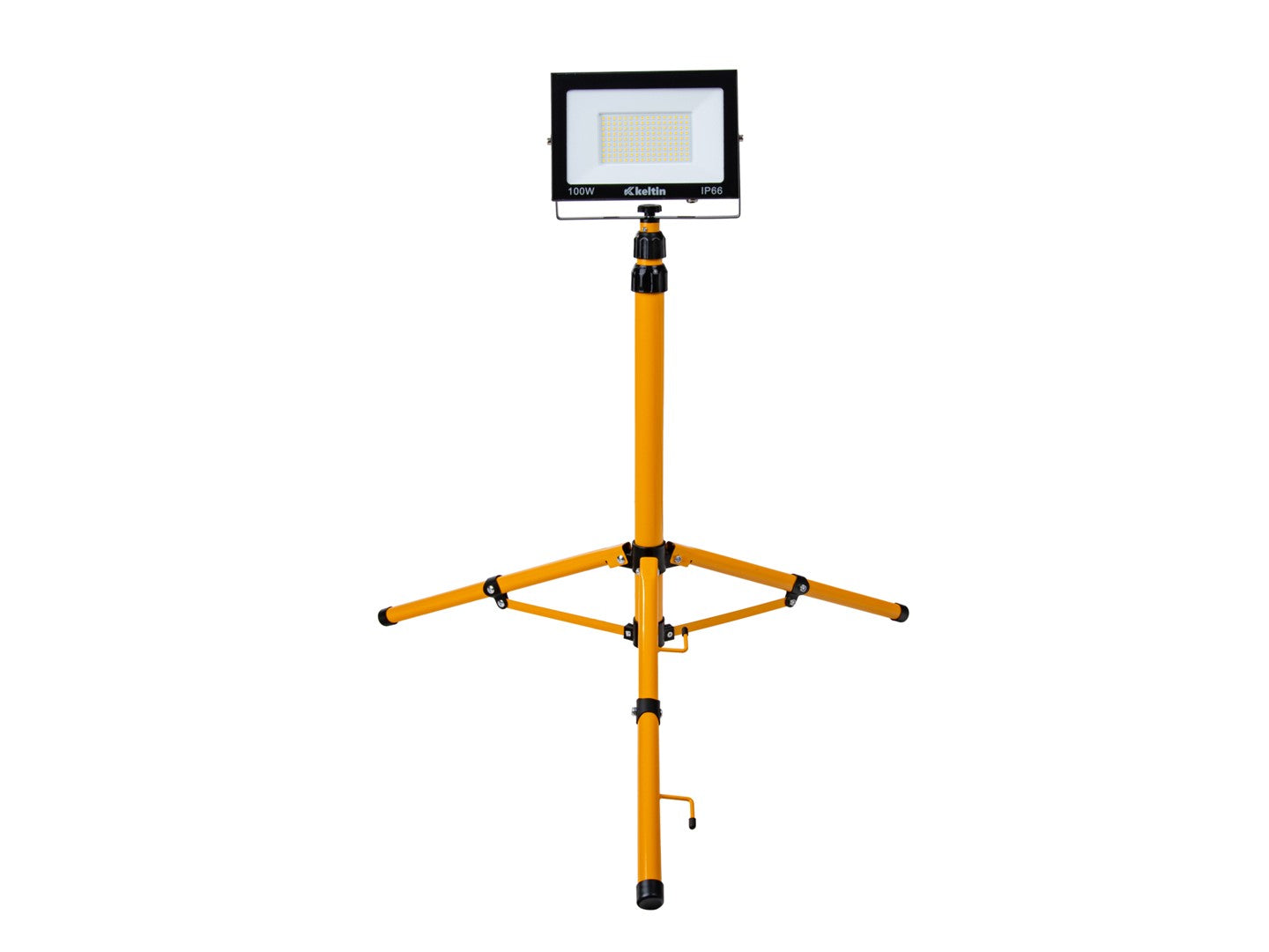 Работна LED лампа 100W 6500K с регулируема стойка за статив