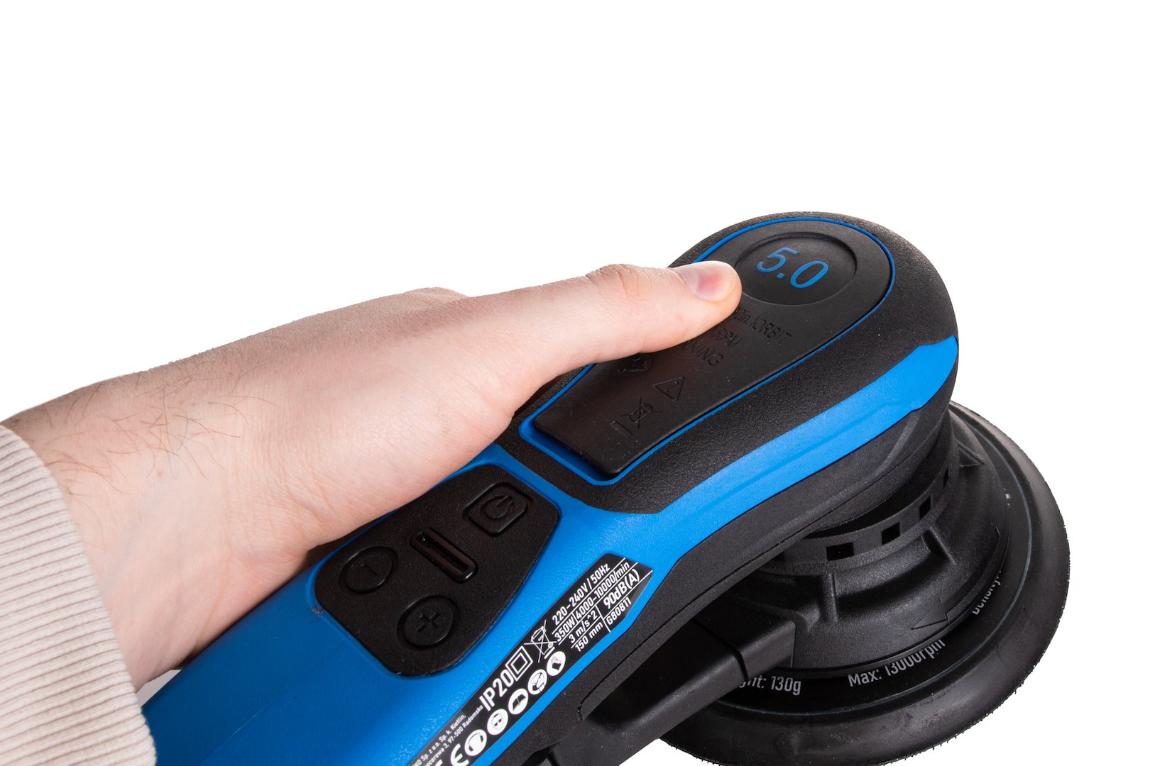 Орбитален ексцентършлайф 150 мм 350W GEKO