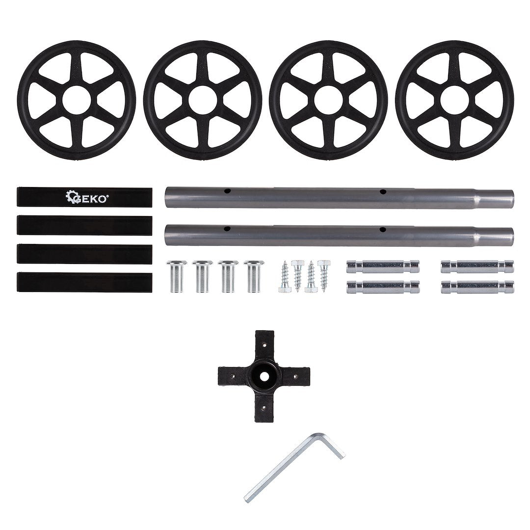 Стойка за съхранение на комплект от 4 автомобилни гуми GEKO