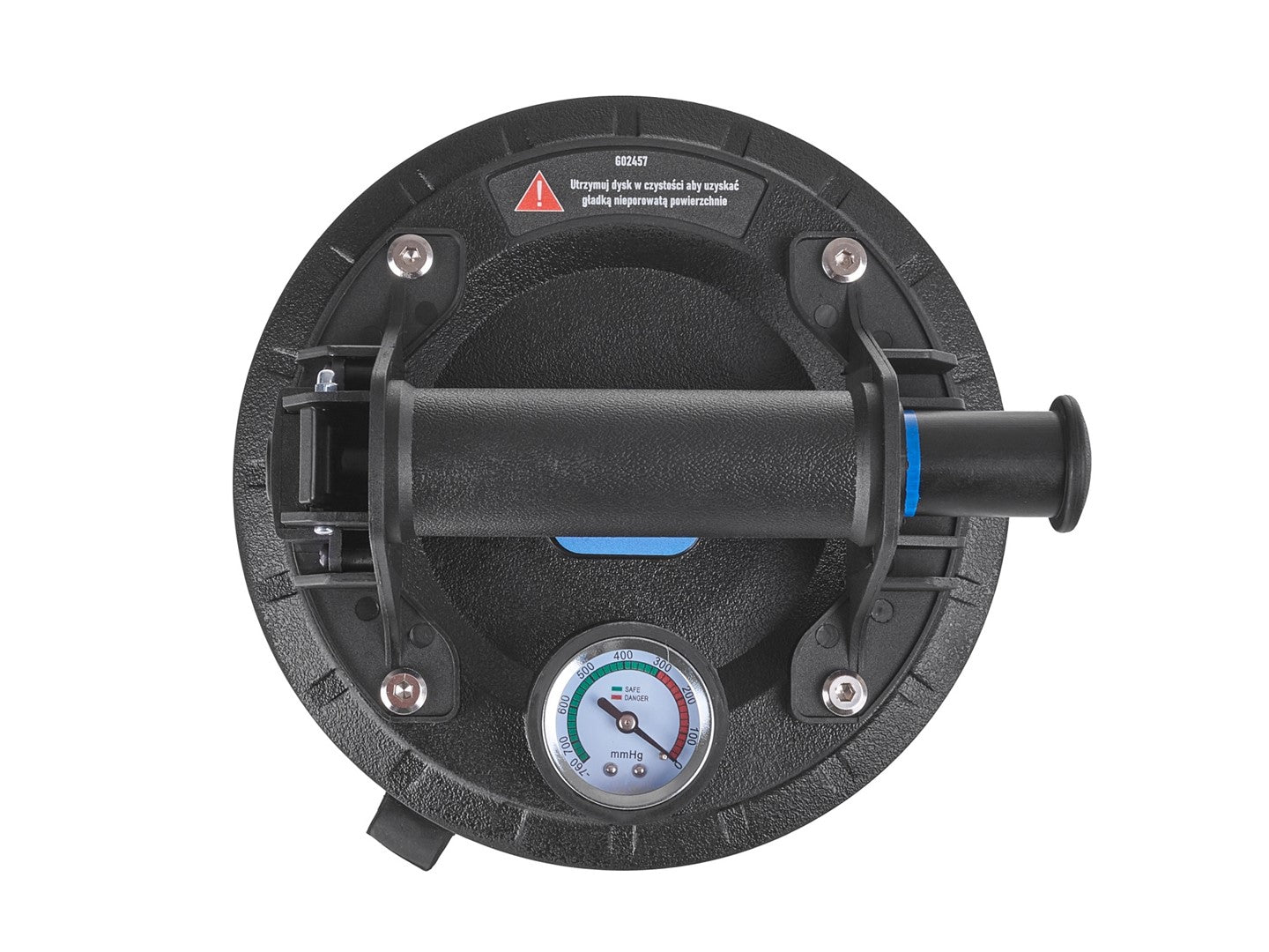 Вендуза с вакуумна помпа и манометър 200 мм 170 кг