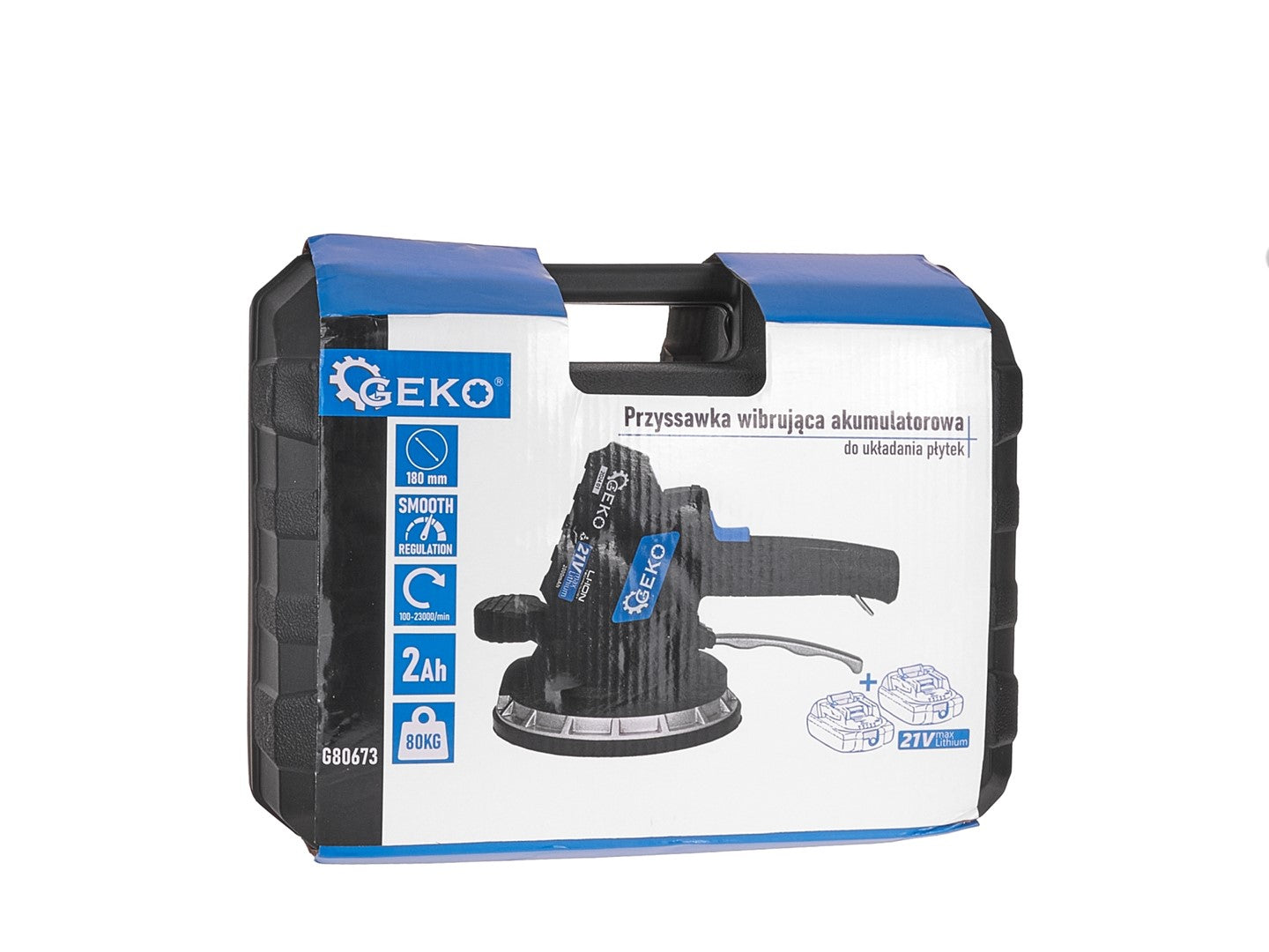 Вибрираща вендуза с акумулатор за плочки