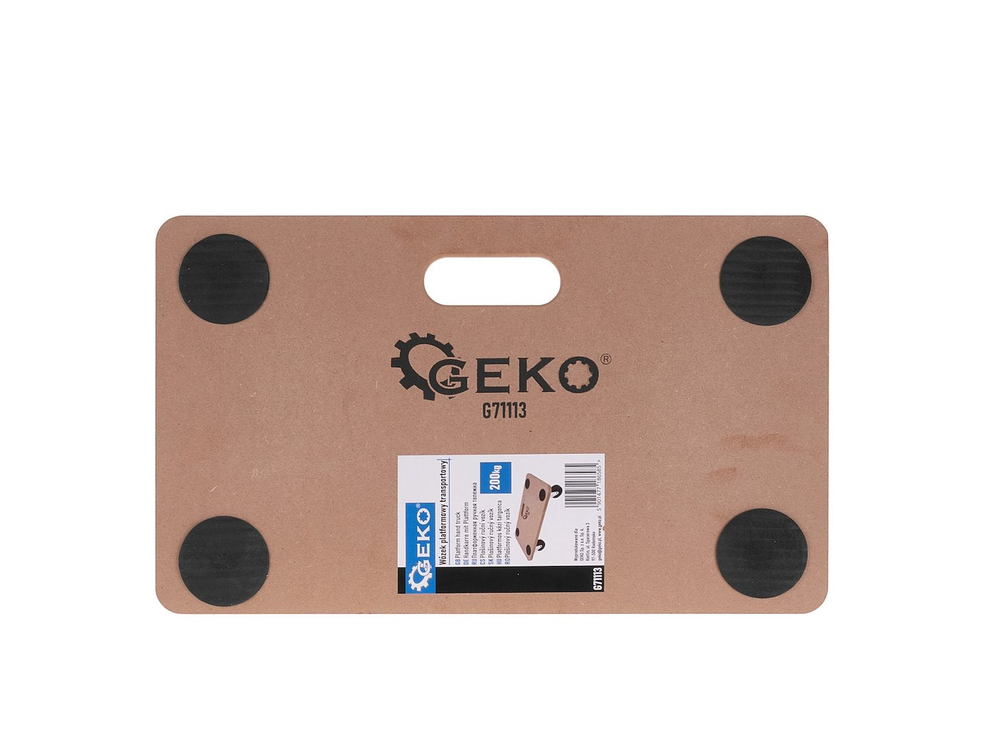 Транспортна количка платформа с капацитет 200 кг GEKO