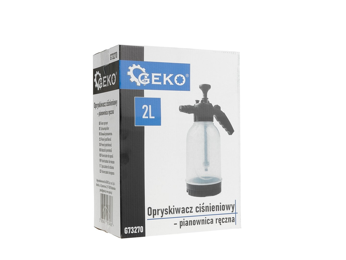 Помпа под налягане, ръчна пръскачка за пяна 2 л