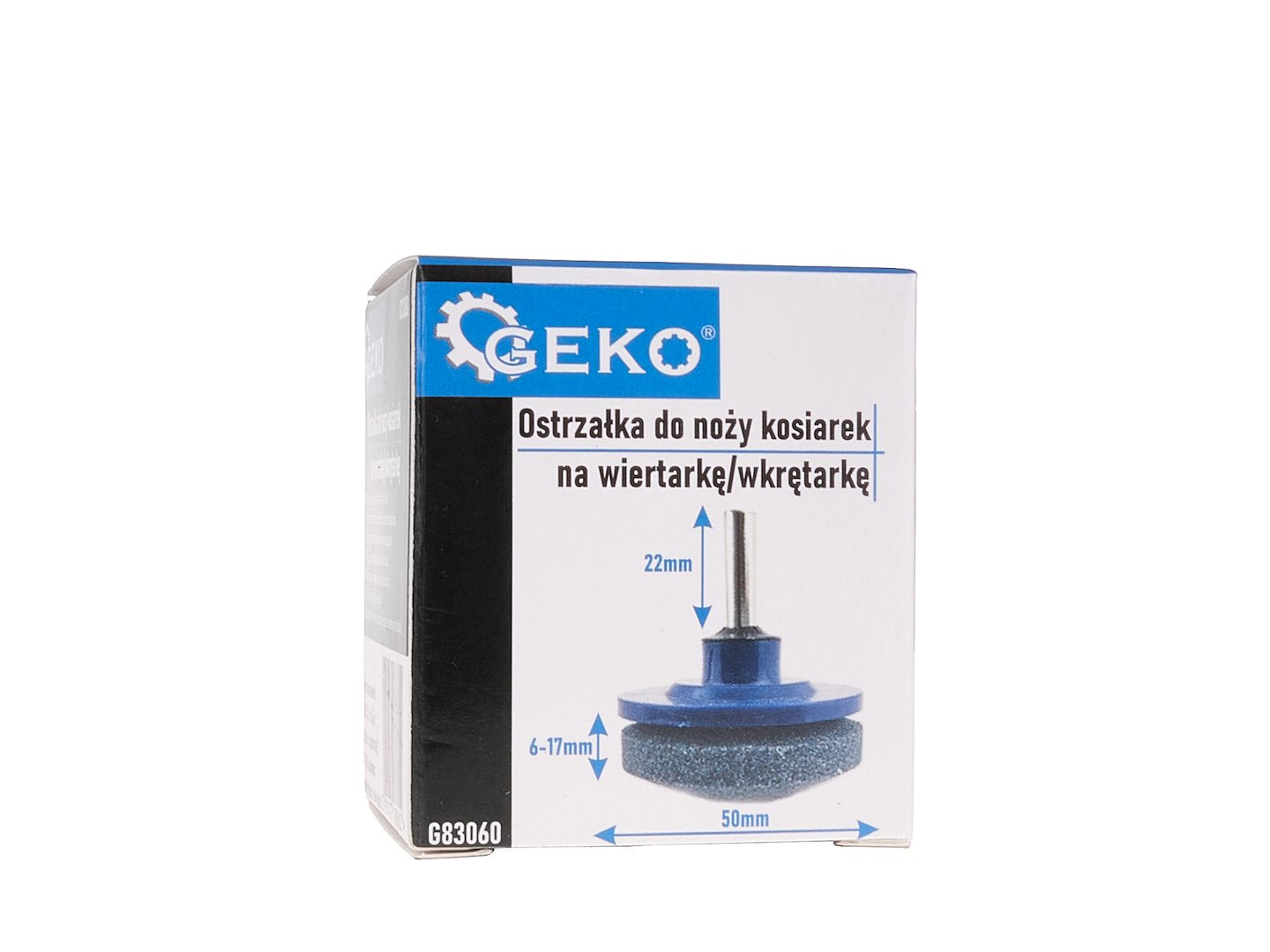 Устройство за наточване на остриета за косачки с абразивен камък Ø50 мм, ос 6 мм