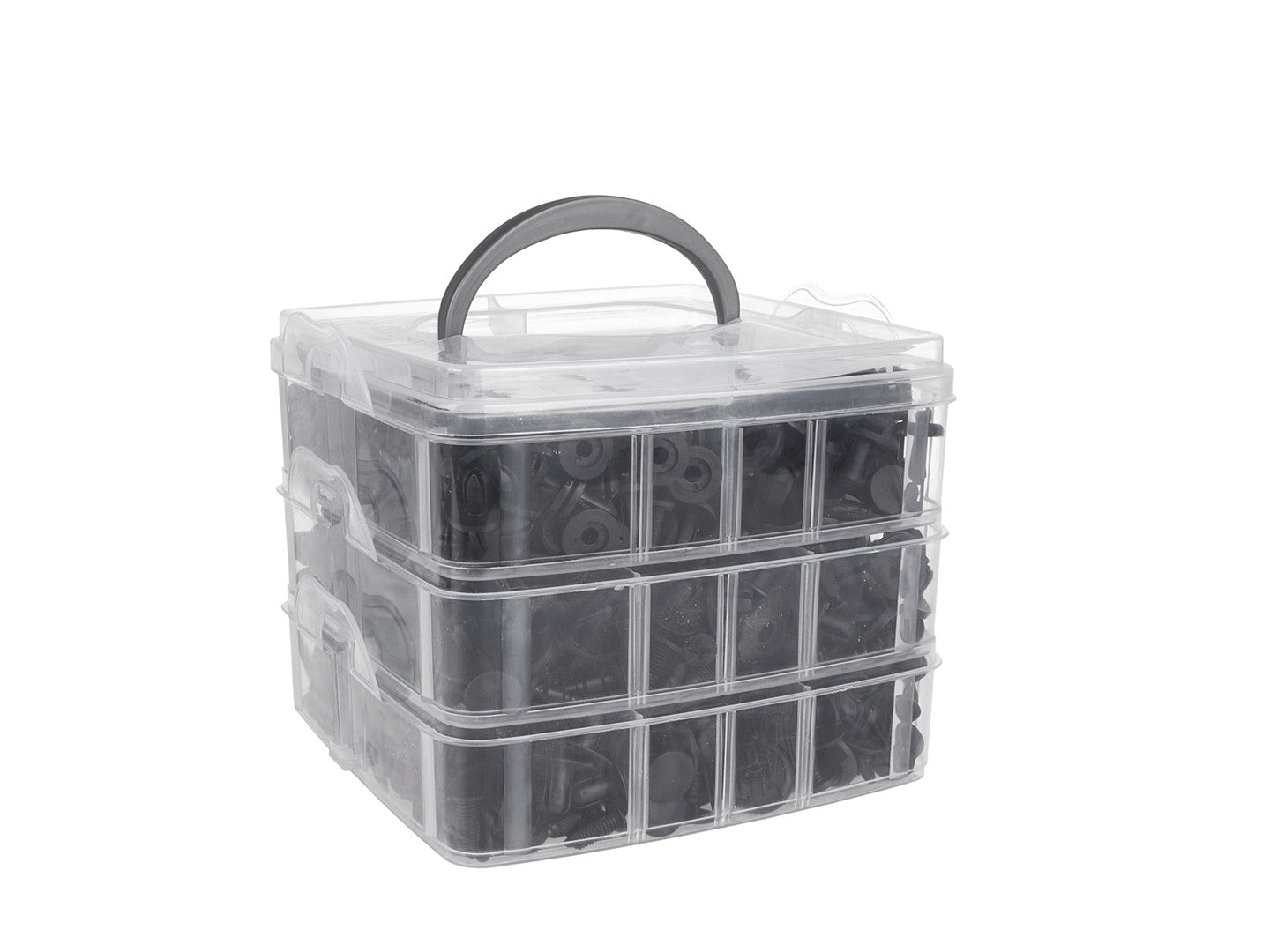 Комплект инструменти за сваляне на скоби за тапицерия с универсални щипки и скоби 655 части