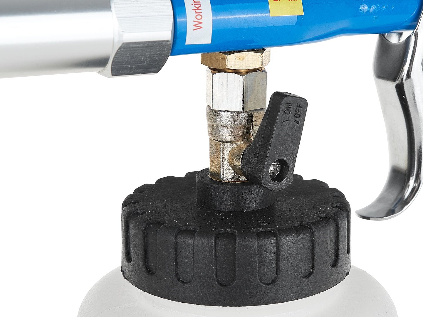 Пневматичен пистолет за миене на тапицерия Tornador с адаптер за вакуум GEKO