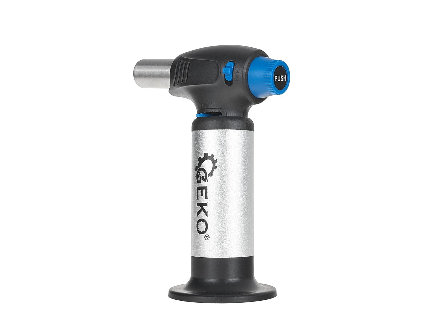 Газова горелка с пиезо запалване, преносима, 360 градуса, с резервоар