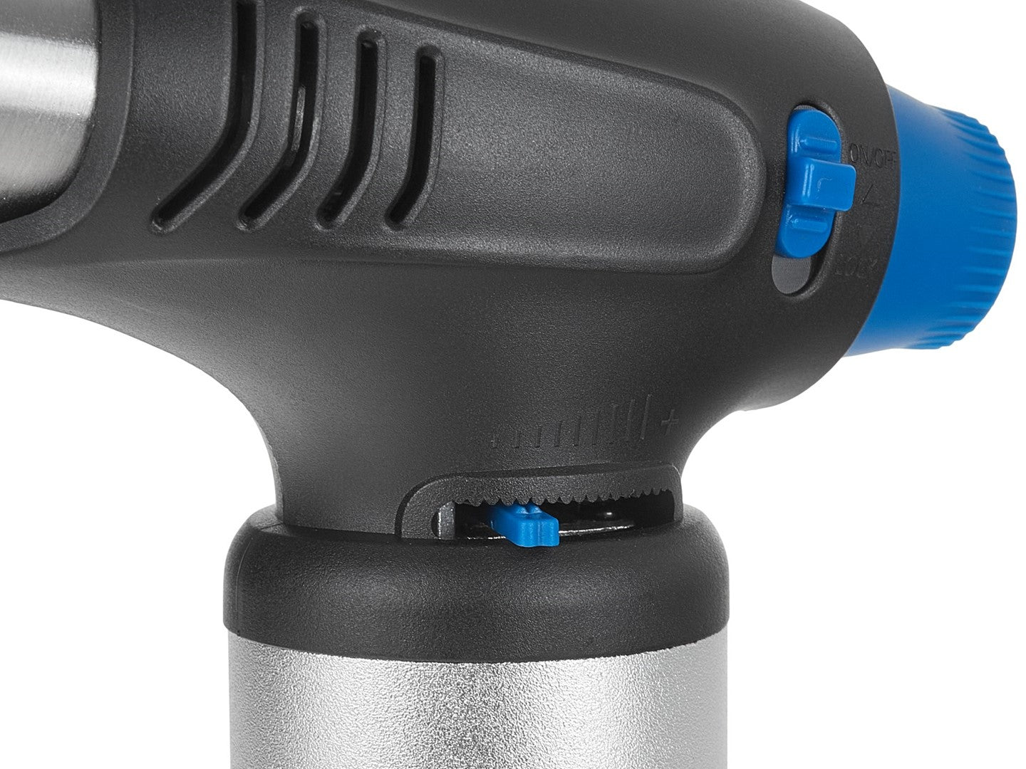 Газова горелка с пиезо запалване, преносима, 360 градуса, с резервоар