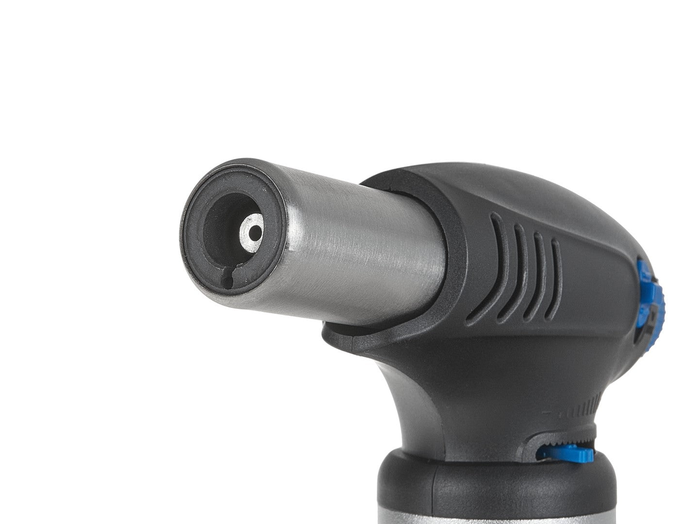 Газова горелка с пиезо запалване, преносима, 360 градуса, с резервоар