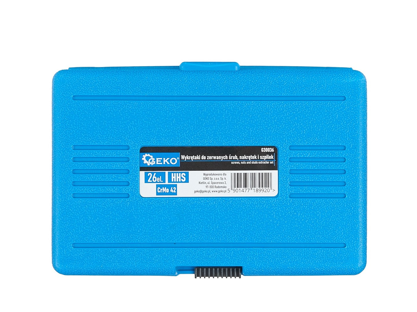 Комплект екстрактори за счупени и износени винтове и гайки 26 части