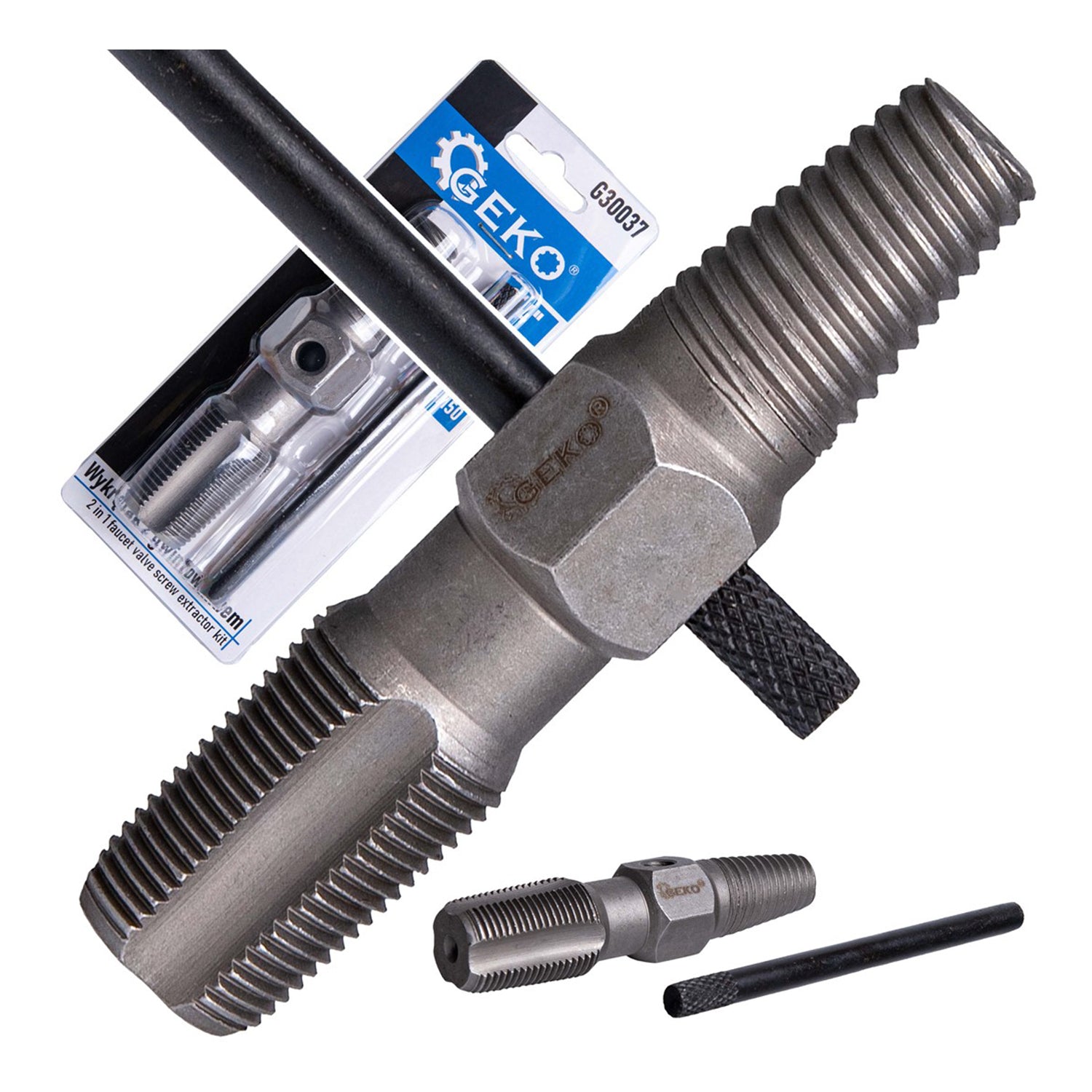 Екстрактор на винтове 3/4" за кранове 2 в 1 GEKO