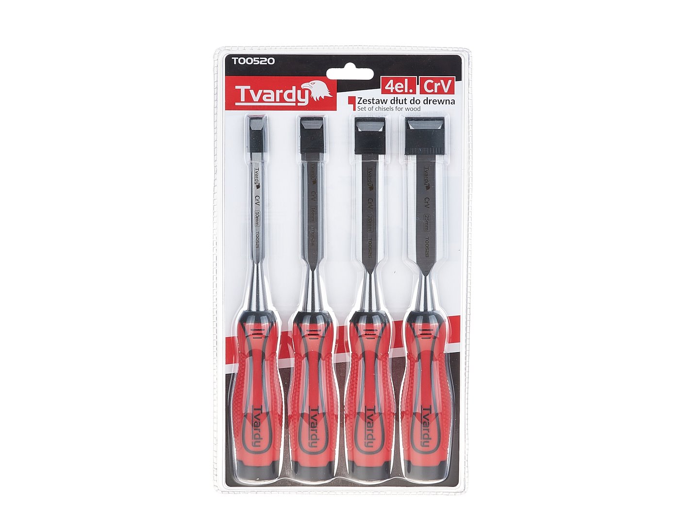 Комплект длета за дърво 10-25 мм 4 бр. GEKO