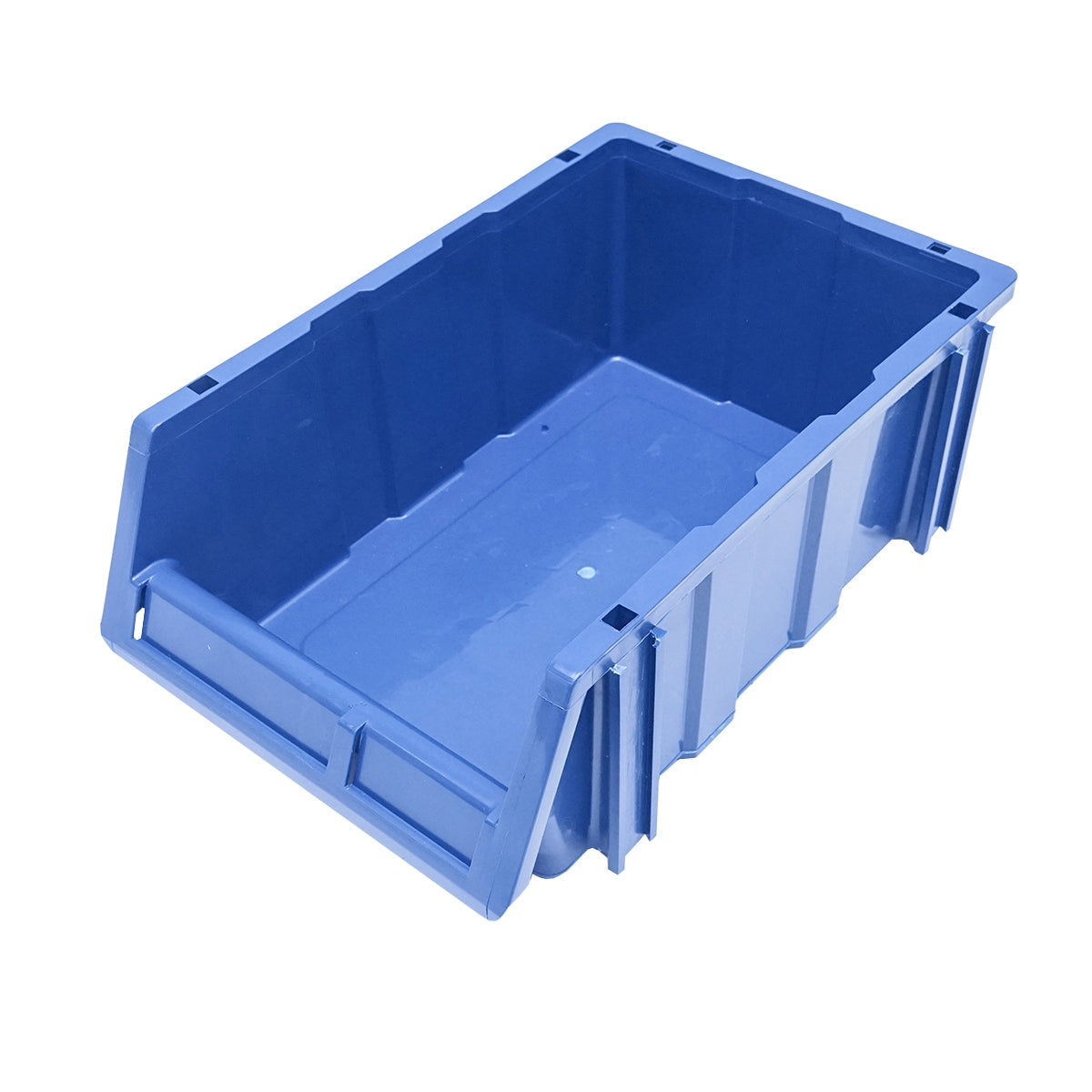 Стойка с 13 кутии за съхранение/организация, синя пластмасова кутия, 510x400x1000мм
