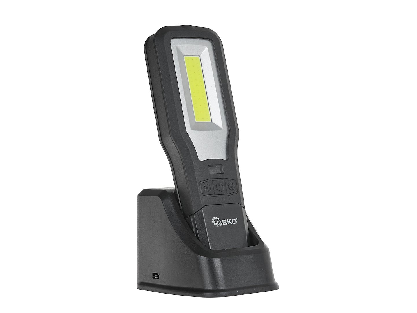 Работна лампа LED COB 10W+5W акумулаторна с държач, магнитна, кука 2000mAh 550LM IP54
