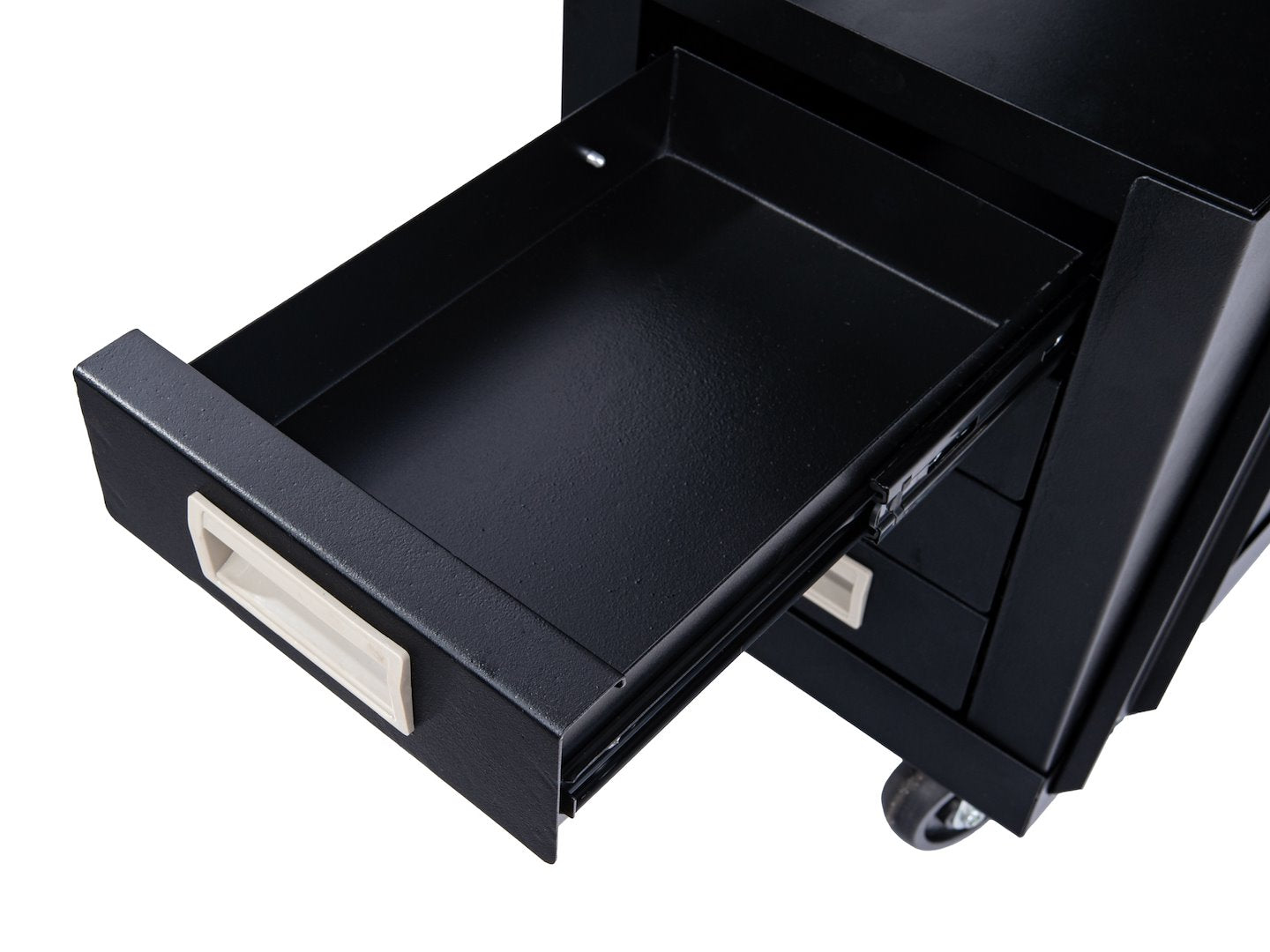 Количка за заваръчни уреди с дръжка и 4 чекмеджета