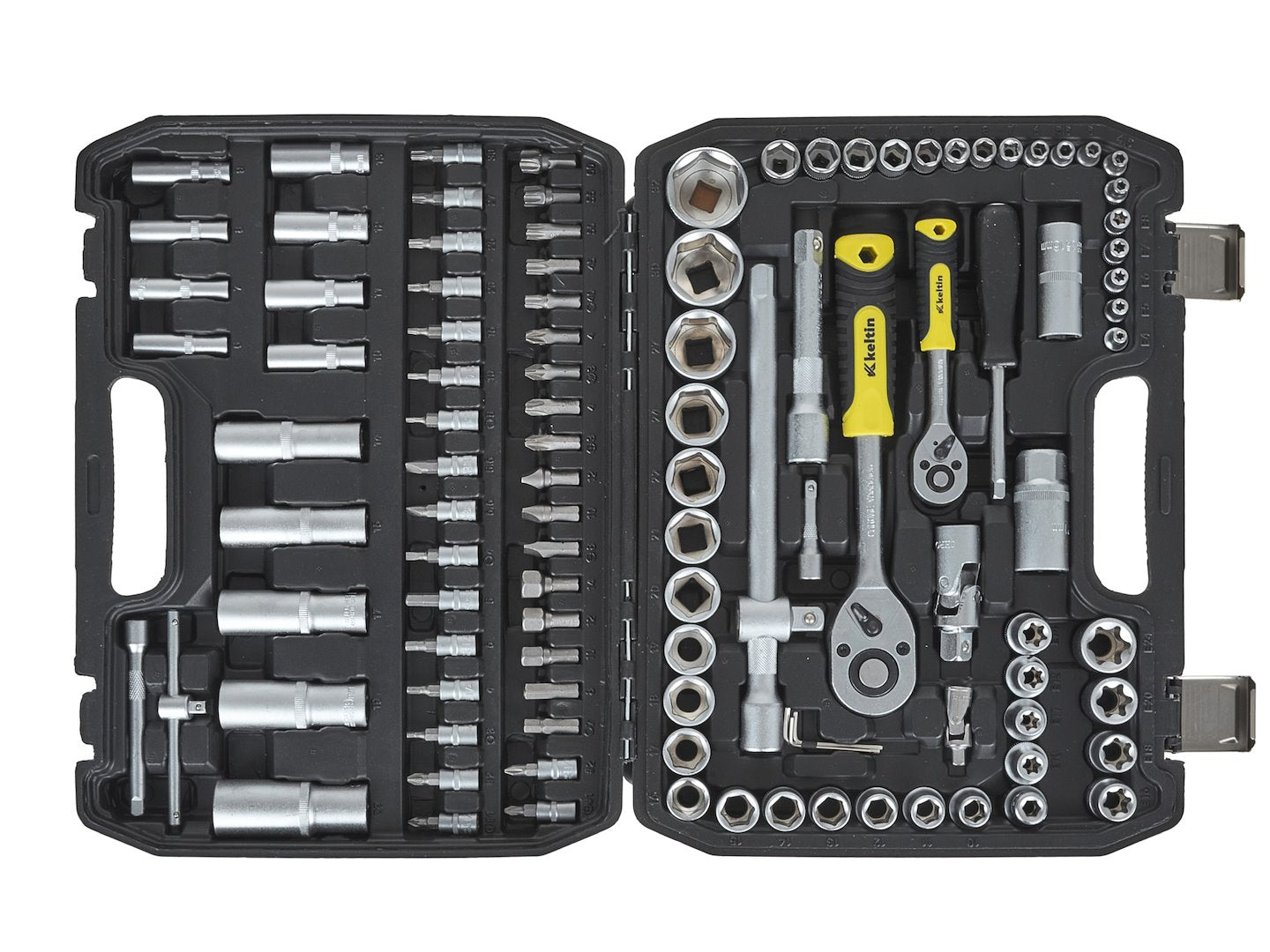 Комплект инструменти 108 части 1/4", 1/2" GEKO