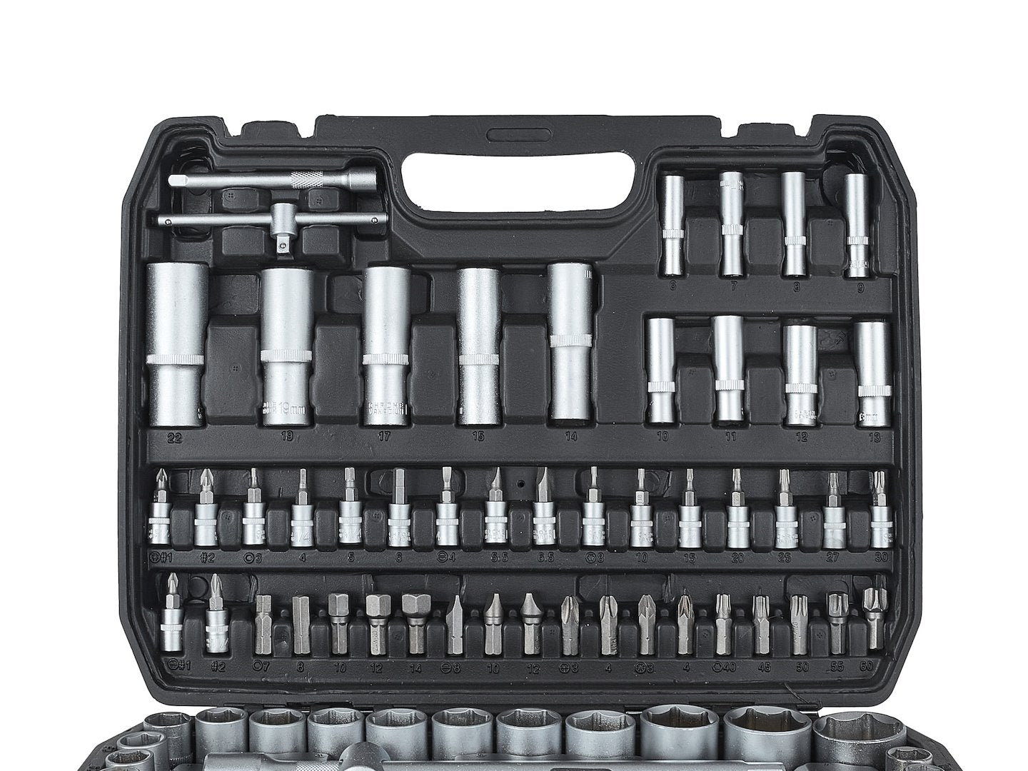 Комплект инструменти 108 части 1/4", 1/2" GEKO