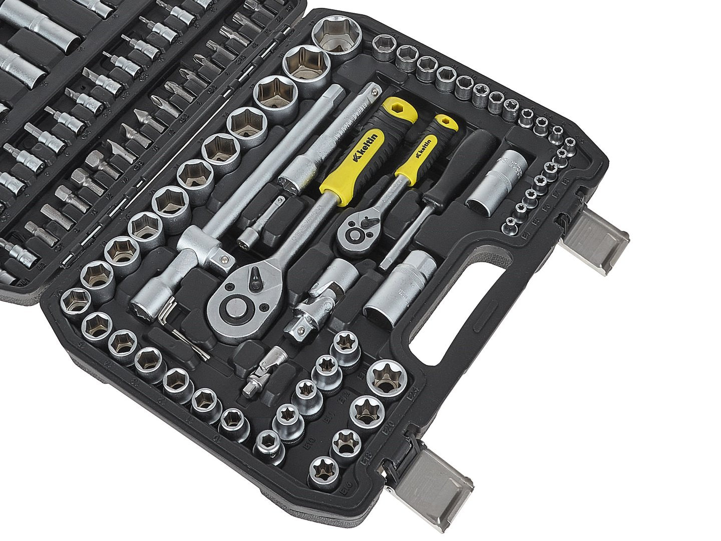 Комплект инструменти 108 части 1/4", 1/2" GEKO