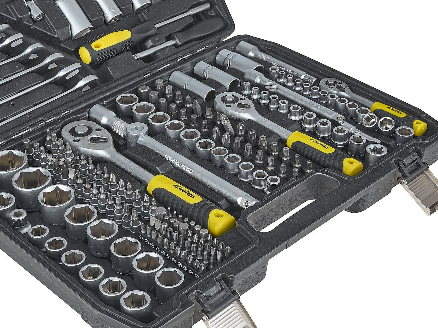 Комплект инструменти 216 части 1/4", 3/8", 1/2" GEKO