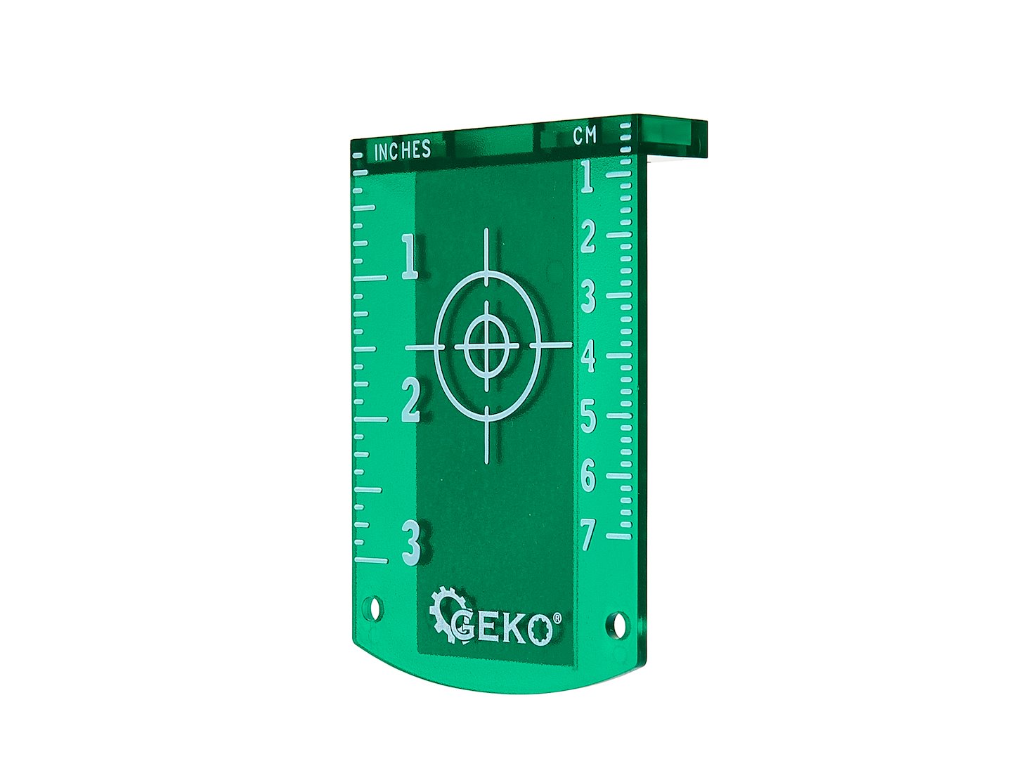 Зелена платка за лазерен нивелир с магнит и скала