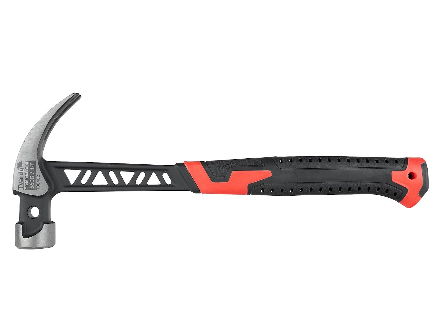 Антишоков моноблоков кожарски чук 560 г за кожа, тапицерия и дърво - TVARDY