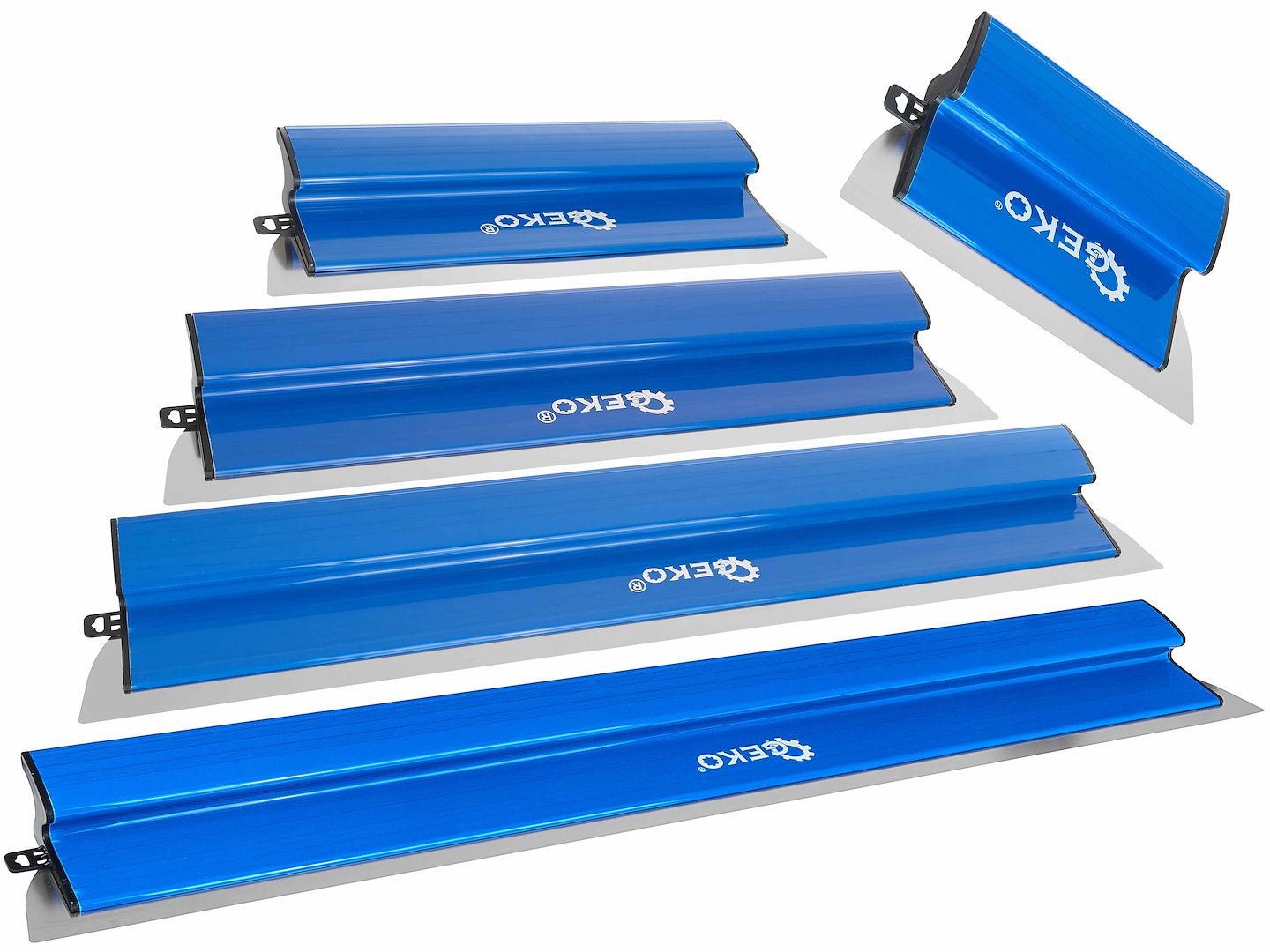 Комплект шпакли за довършителни работи по стени и тавани 9 части GEKO