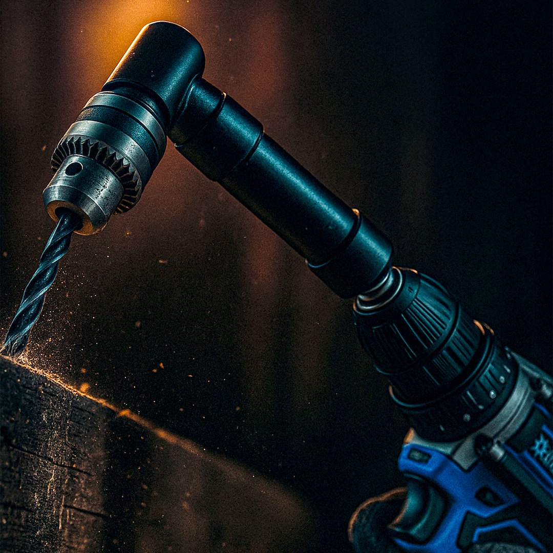 Ъглов адаптер за бормашини и винтоверти 1-10 мм GEKO