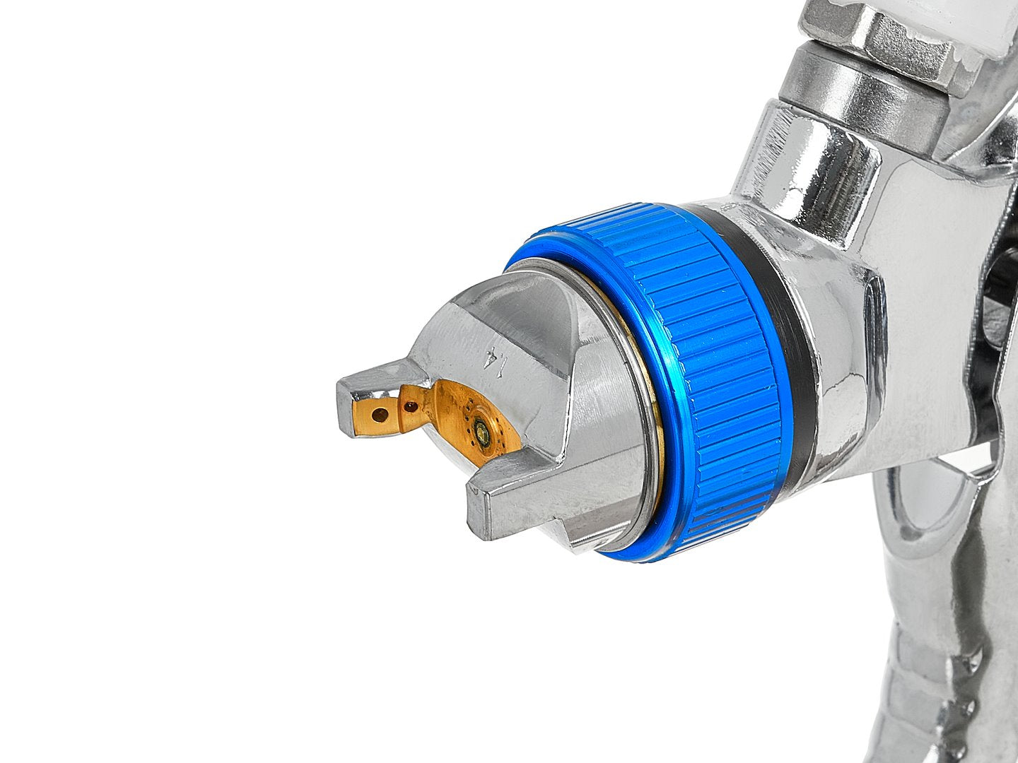 Бояджийски пистолет HVLP 600 мл с 4 дюзи 1,4-1,7-2,0-2,5