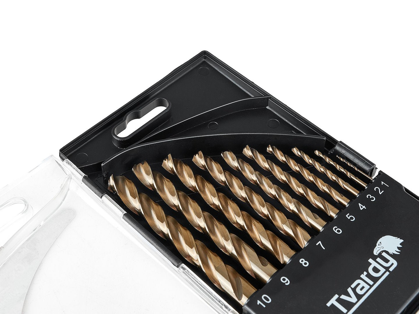 Комплект кобалтови HSS свредла за метал 1-10 мм 10 бр.
