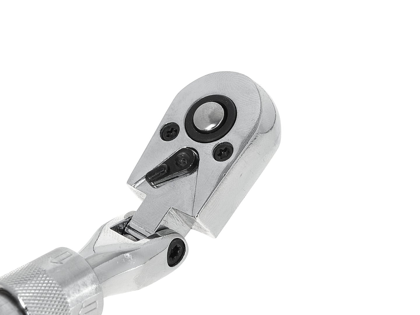 Тресчотка 1/4 с регулируема телескопична дръжка 210-278 мм и шарнирна глава 72 т CRV