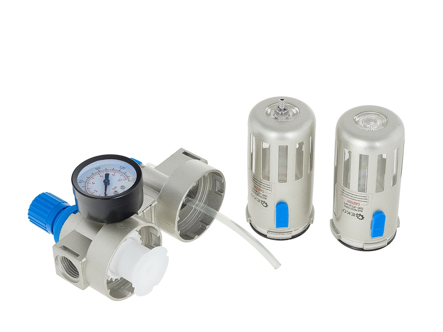 Въздушен филтър с разделител на вода и масло, с регулатор на налягане 1/2