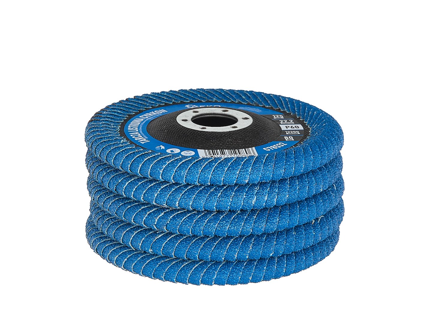 Циркониев диск с острие, за дълбоки заваръчни зони 125 мм Р60