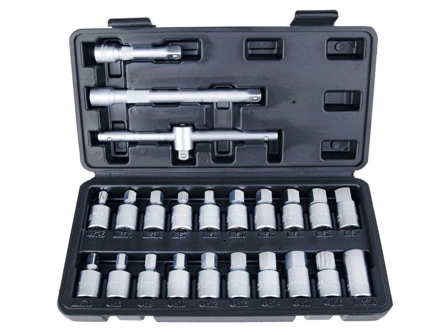 Комплект ключове за маслена баня 23 части GEKO