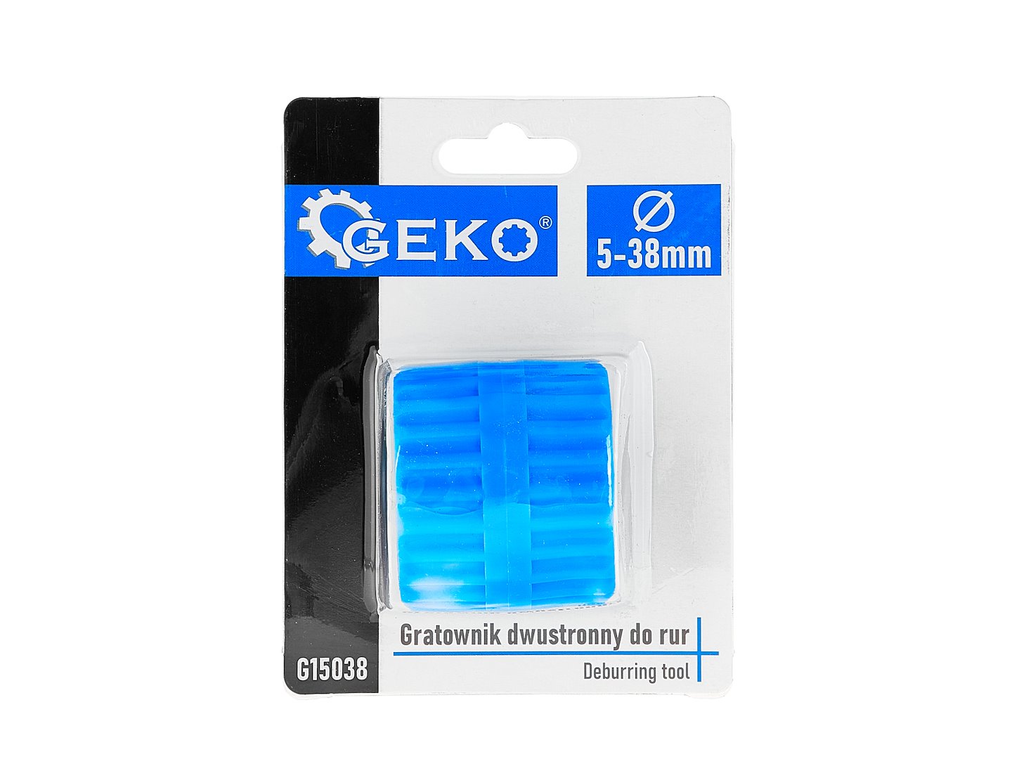 Двустранен инструмент за отстраняване на грапавини от тръби 5-38 мм GEKO