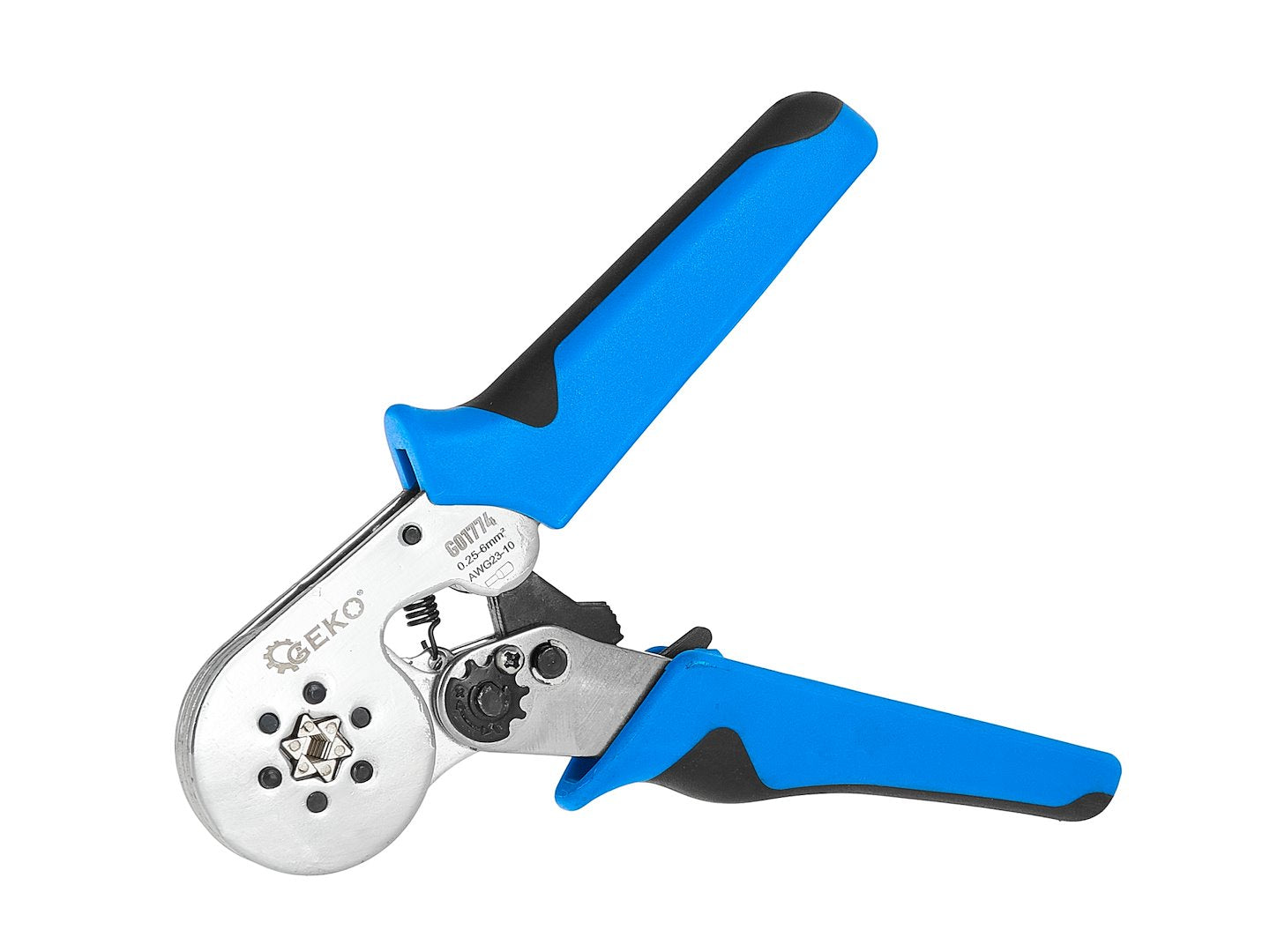 Клещи за кримпване на съединители 0,25-6 мм² GEKO