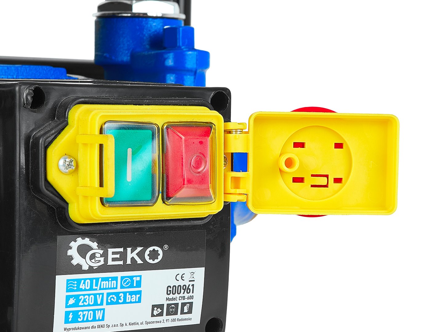 Помпа за прехвърляне на дизелово гориво CPN 40 л/мин 370 W GEKO