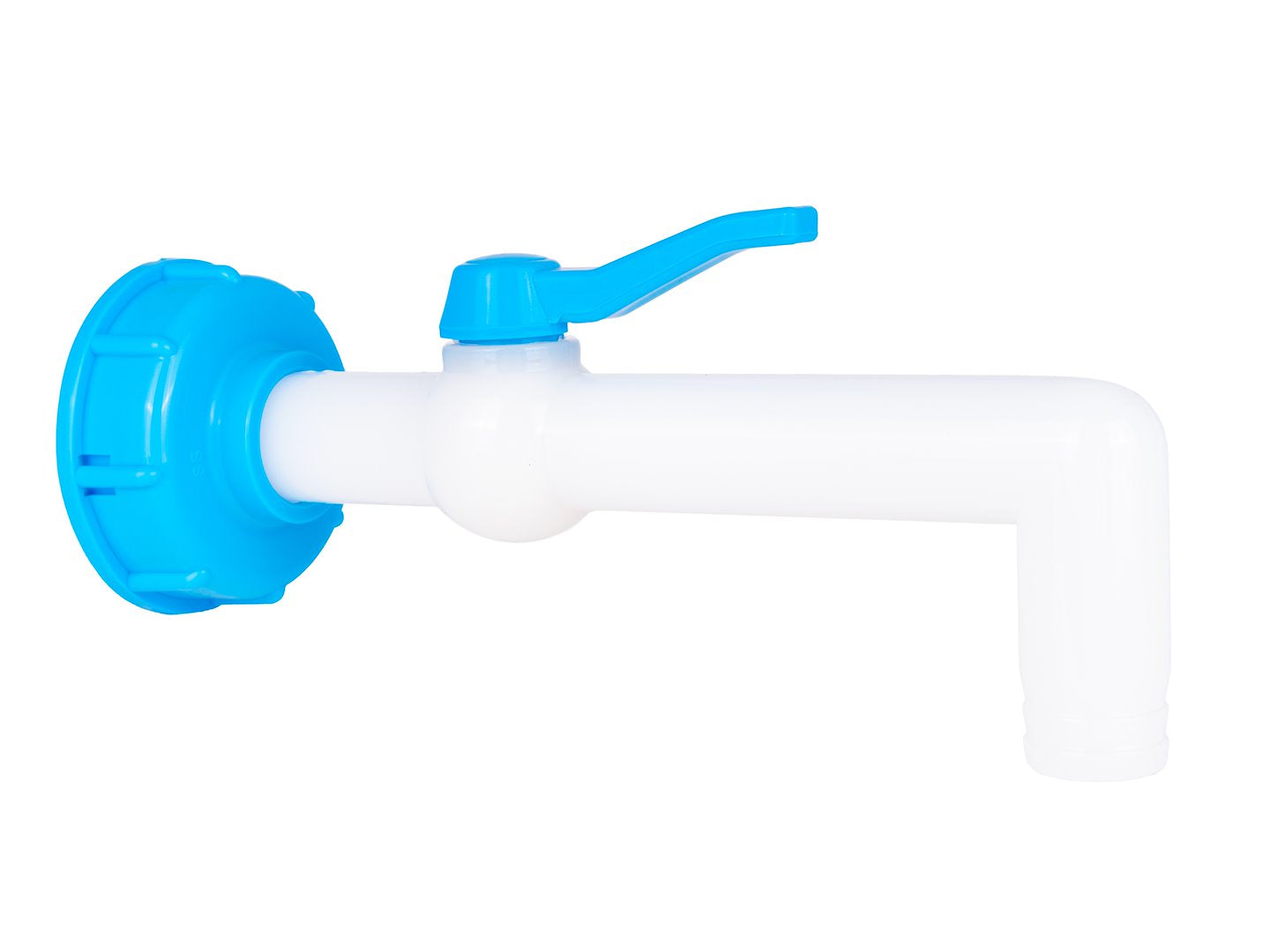 Кран с маркуч 25 мм на 90° за резервоари Mauser