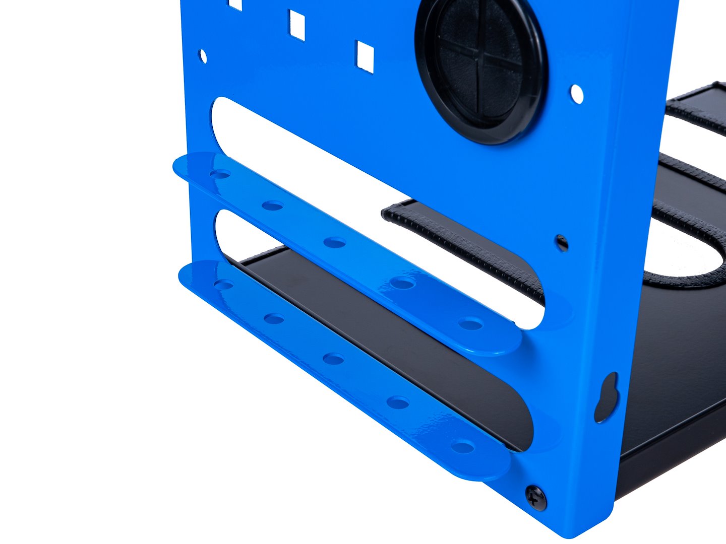 Метален рафт с държач за отвертки и електроинструменти GEKO