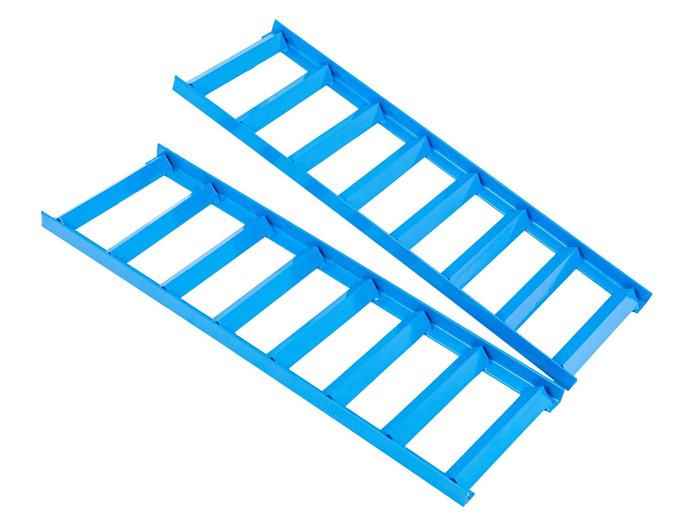 Комплект 2 стоманени удължители за рампа 80 см за автомобили с нисък просвет