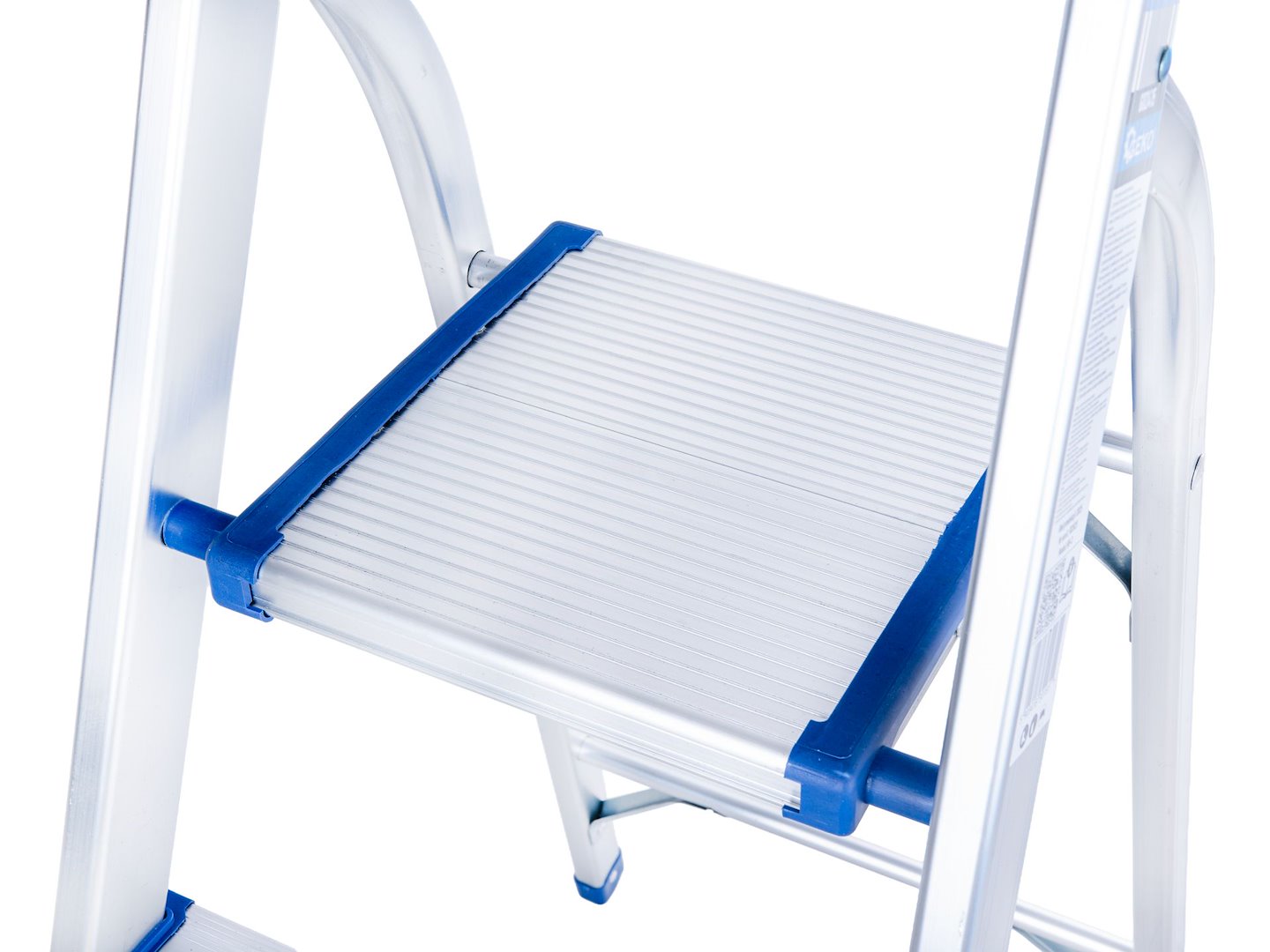 Сгъваема алуминиева стълба с 6 стъпала 150 кг GEKO