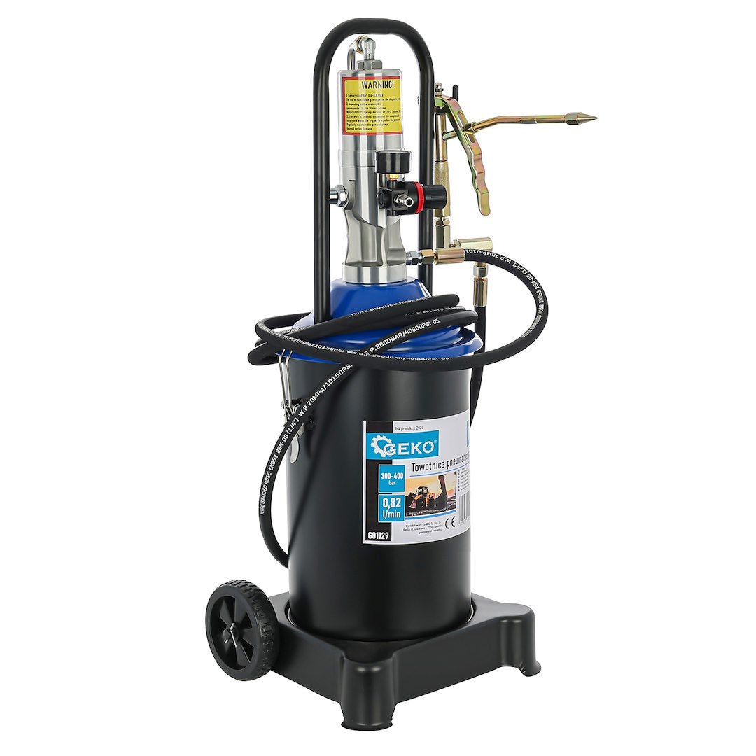 Пневматична помпа за гресиране 12 л GEKO