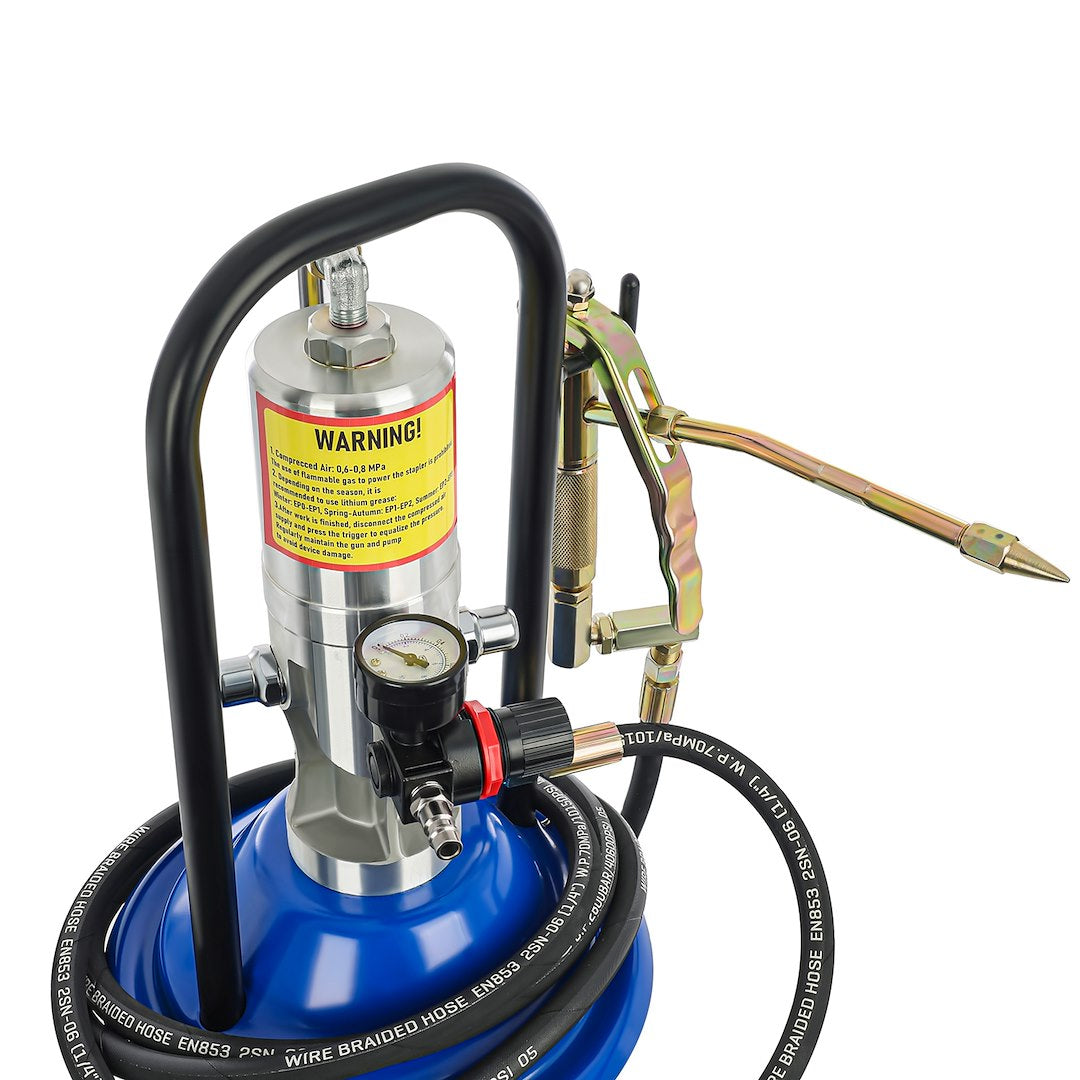 Пневматична помпа за гресиране 12 л GEKO